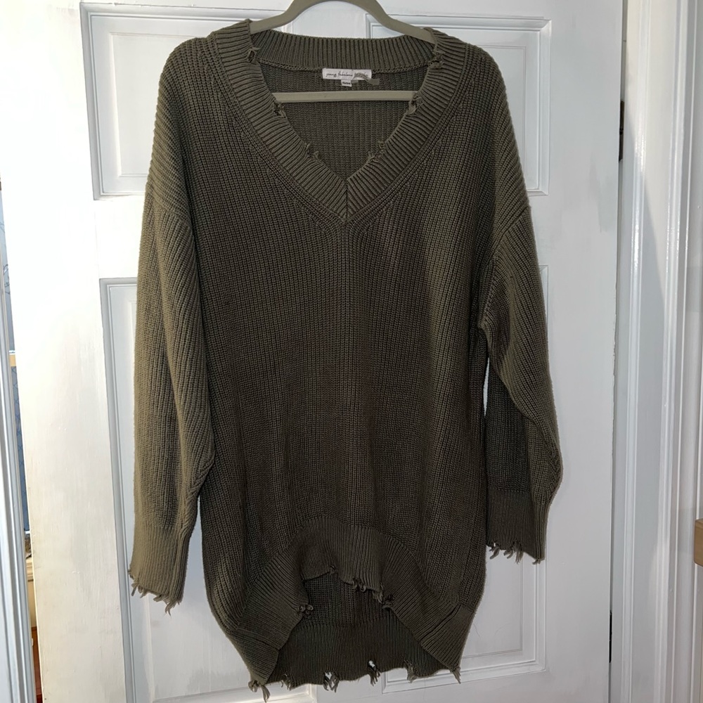 Young fabulous broke oversized sweater